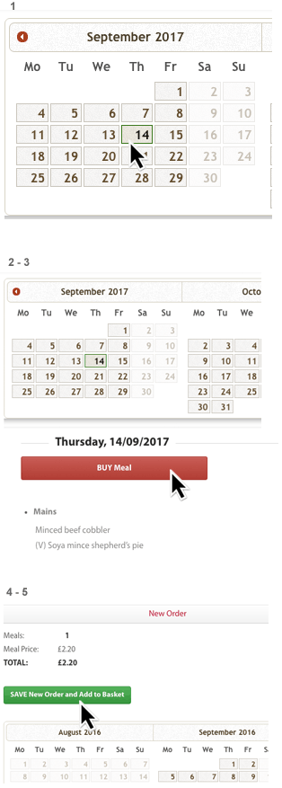 Help calendar